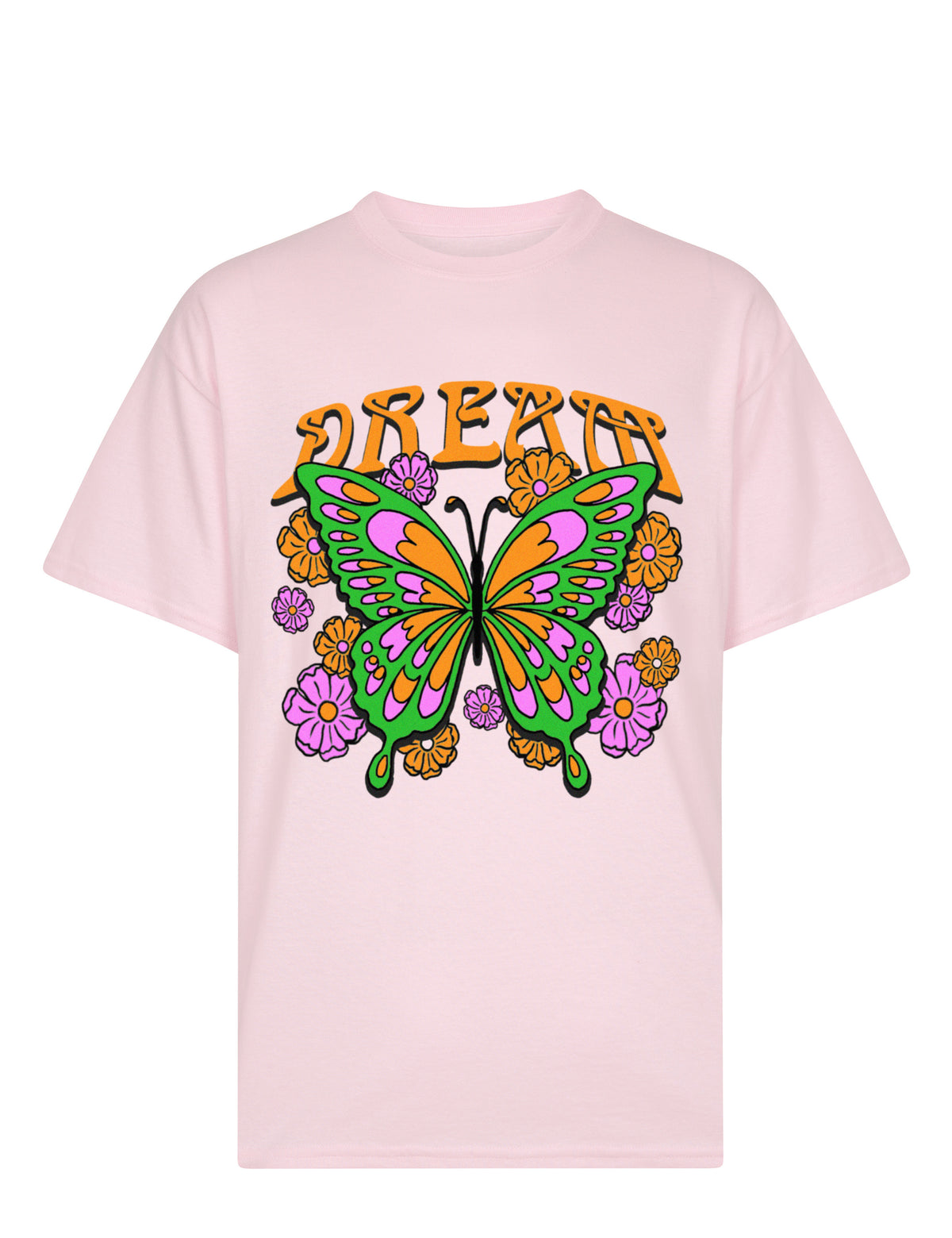 DREAM BUTTERFLY PINK TEE
