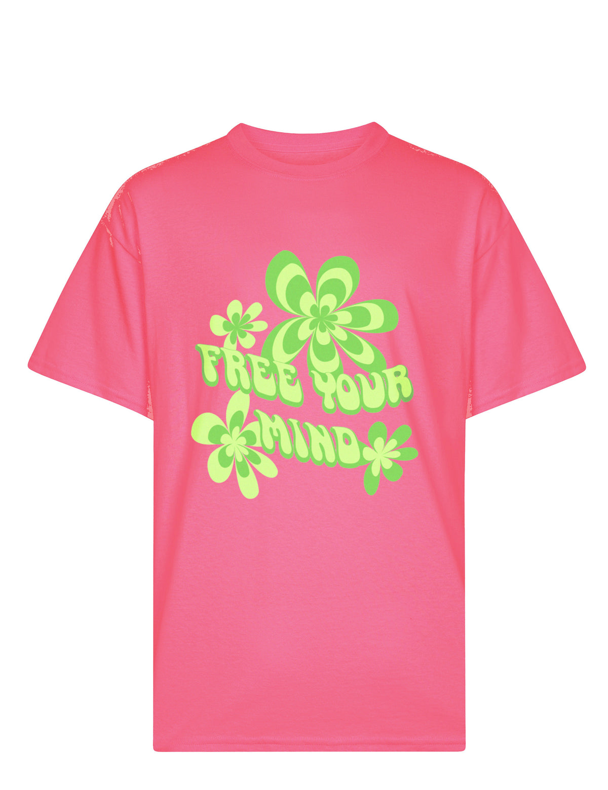 FREE YOUR MIND PINK TEE